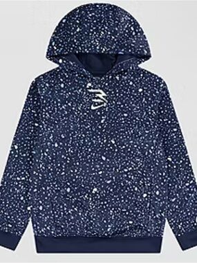 Nike 3BRAND by Russell Wilson Big Kid Boys Long Sleeve Fleece Active Hoodie